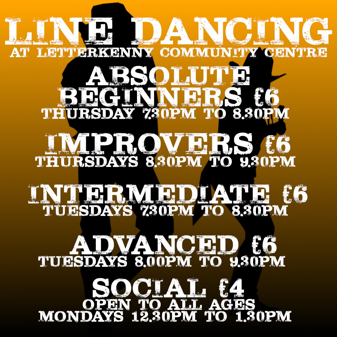 Line Dancing Poster