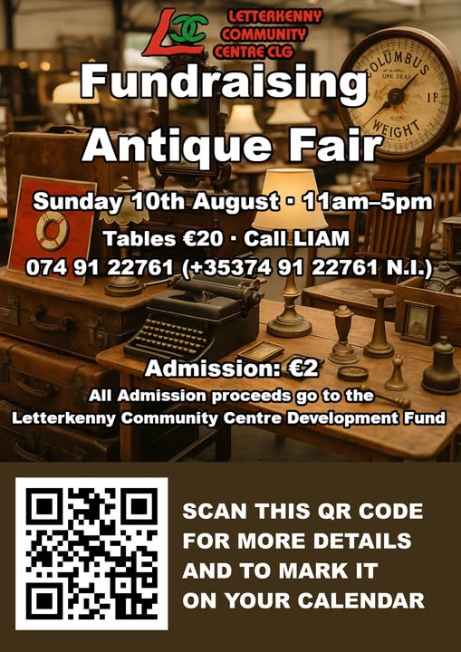 Antique Fair Poster